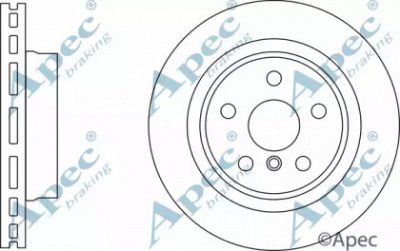 APEC BRAKING dsk3169 -  Тормозной диск